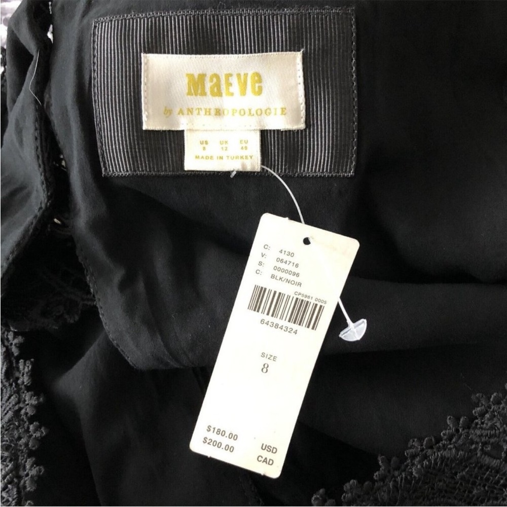 NWT Anthropologie Disco Halter Jumpsuit 8 $180 HTF Black Sequined Sleeveless - Picture 5 of 6